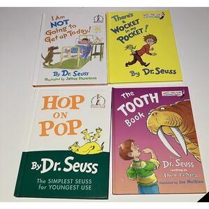Lot Of 4: Dr. Seuss I Can Read It All By Myself Beginner Books.